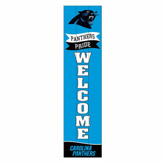Carolina Panthers Large Single Sided Leaner, 46", NFL, Home
