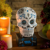 Carolina Panthers Sugar Skull Statue, NFL, Home