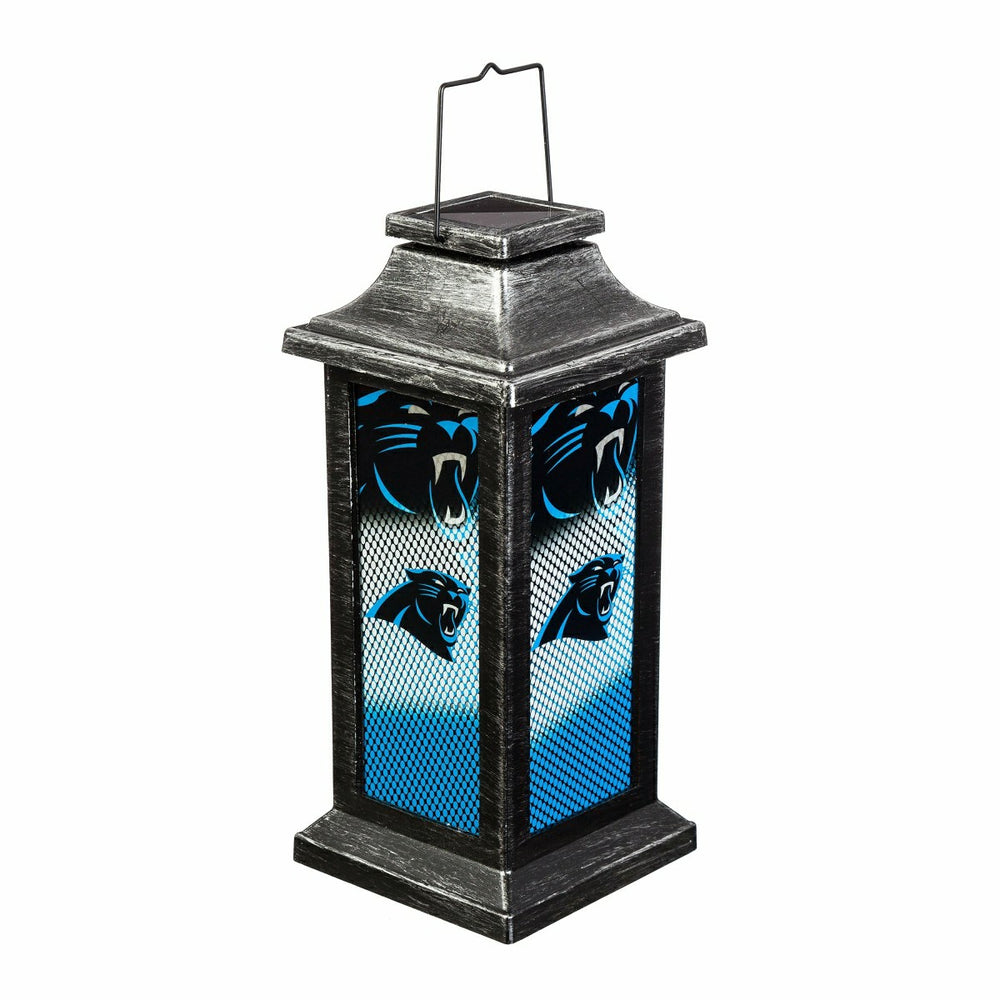 Solar Garden Lantern, Carolina Panthers, NFL