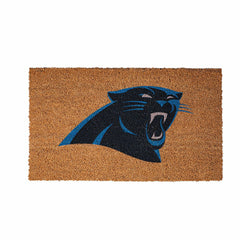 Coir Mat, 16"x28", Carolina Panthers, NFL