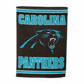 Embossed Suede Flag, GDN Size, Carolina Panthers, NFL, Home