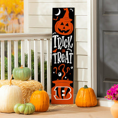 Cincinnati Bengals 47" Double Sided Leaner, Halloween, NFL, Home