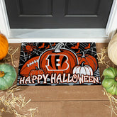 Cincinnati Bengals Halloween PVC Mat, 28"x16", NFL