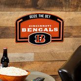 Cincinnati Bengals USA Embossed Steel Wall Sign, 11" x 17", NFL, Home