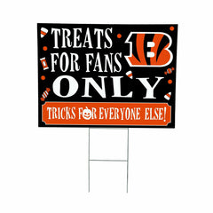 Cincinnati Bengals Yard Sign, Halloween Treats for Fans, NFL, Home