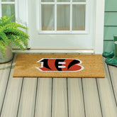 Cincinnati Bengals Large Full Color Coir Mat, 36"x24", NFL