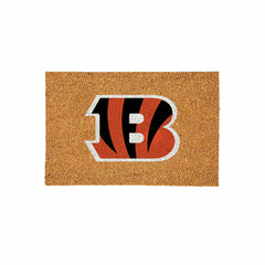 Cincinnati Bengals Large Full Color Coir Mat, 36"x24", NFL