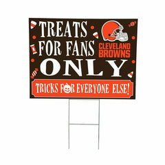 Cleveland Browns Yard Sign, Halloween Treats for Fans, NFL, Home
