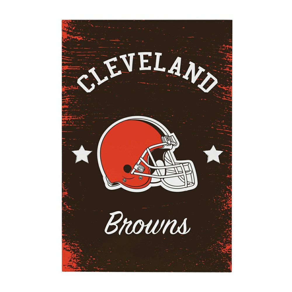 Cleveland Browns Wood Wall Sign, 16x24, NFL, Home