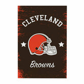 Cleveland Browns Wood Wall Sign, 16x24, NFL, Home