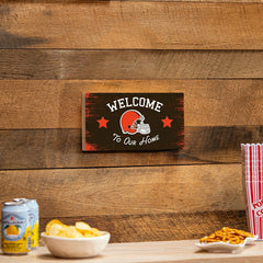 Cleveland Browns Wood Wall Sign, 6x11, NFL, Home