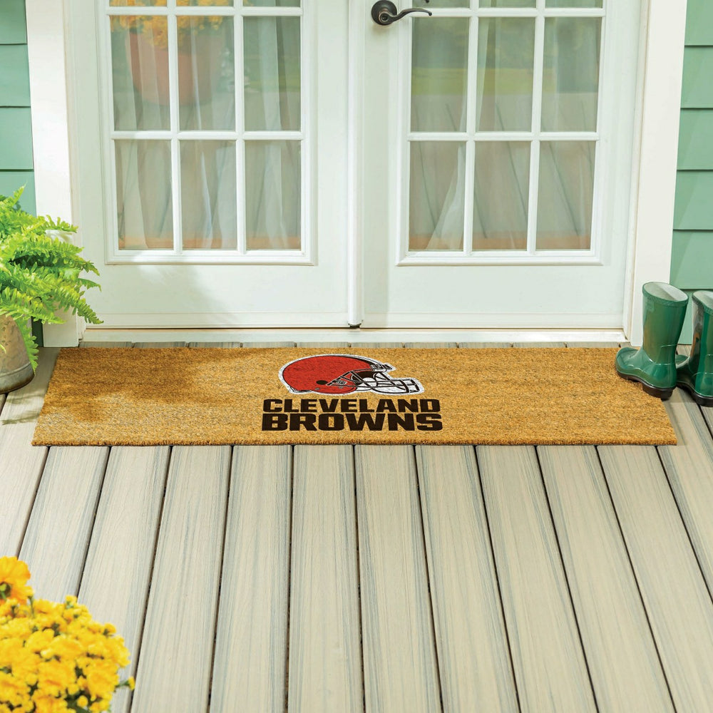 Cleveland Browns Extra Large Full Color Coir Mat, 60"x24", NFL