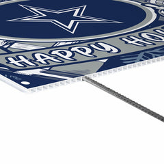 Dallas Cowboys Yard Sign, Holiday, NFL, Home