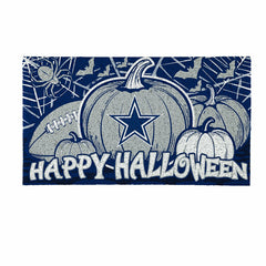 Dallas Cowboys Halloween PVC Mat, 28"x16", NFL