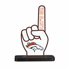 Denver Broncos NFL Football Foam Finger Desklite LED Decor, NFL, Home