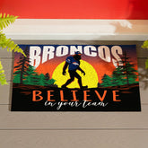 Denver Broncos Bigfoot PVC Mat, 28"x16", NFL