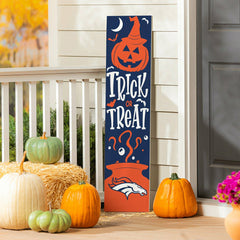 Denver Broncos 47" Double Sided Leaner, Halloween, NFL, Home