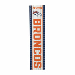 Denver Broncos 47" Double Sided Leaner, Christmas, NFL, Home