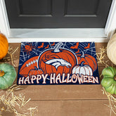Denver Broncos Halloween PVC Mat, 28"x16", NFL