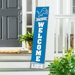 Detroit Lions Large Single Sided Leaner, 46", NFL, Home