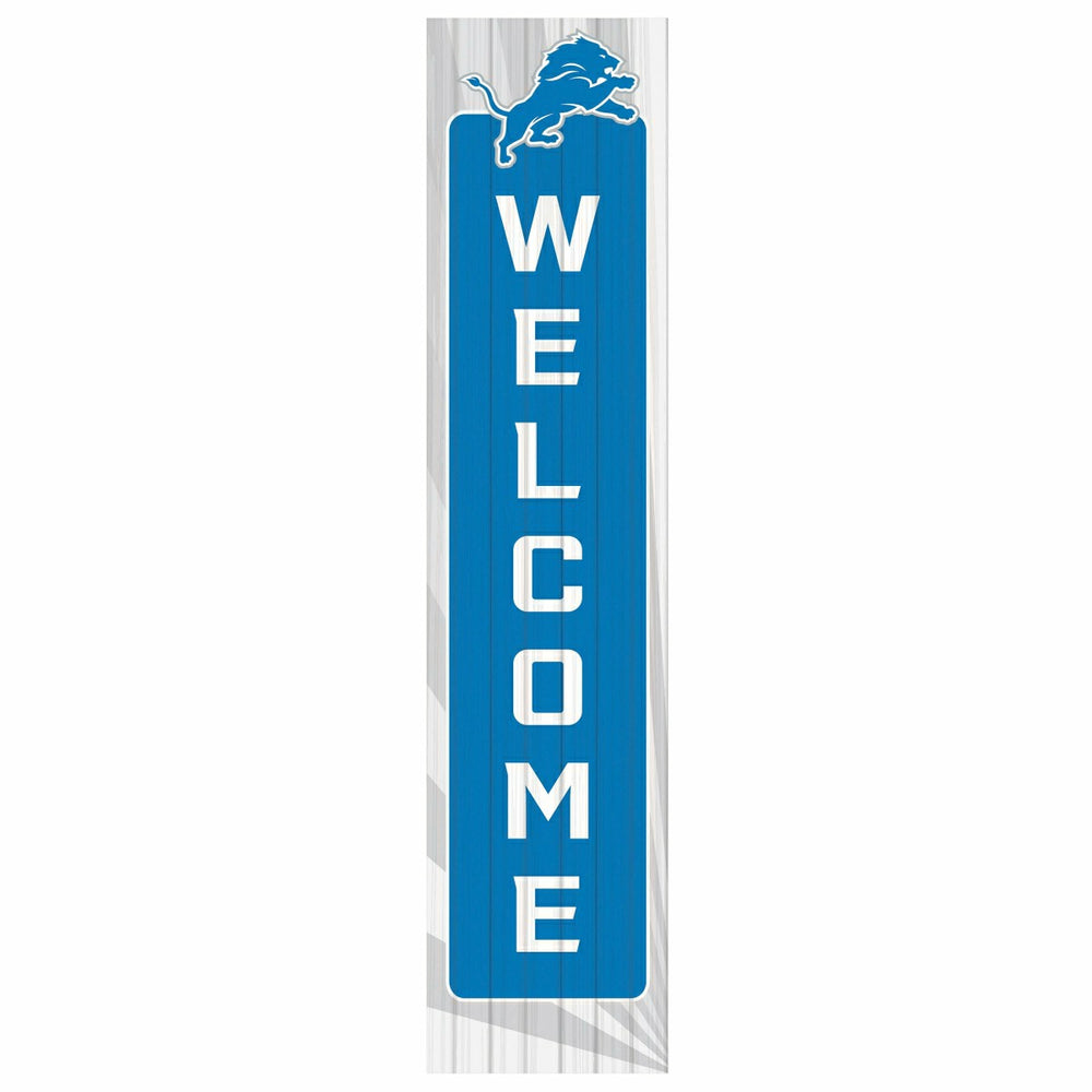Detroit Lions Summer Seasonal Single Sided Large Leaner, 46", NFL, Home