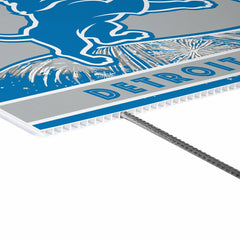 Detroit Lions Yard Sign, Patriotic, NFL, Home