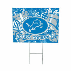 Detroit Lions Yard Sign, Holiday, NFL, Home