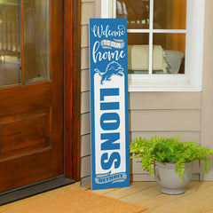 Detroit Lions 47" Double Sided Leaner, Halloween, NFL, Home