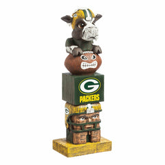 Green Bay Packers Tiki Team Totem Garden Statue, NFL, Home