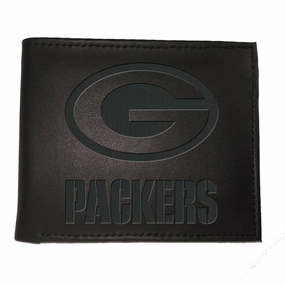Green Bay Packers, Bi-Fold Wallet, Black, NFL, Home