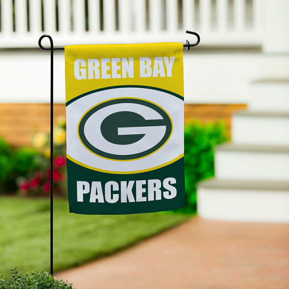 Green Bay Packers Suede Garden Flag, NFL