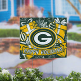 Green Bay Packers Yard Sign, Holiday, NFL, Home
