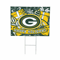 Green Bay Packers Yard Sign, Holiday, NFL, Home
