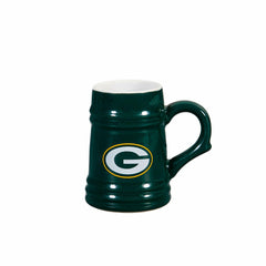 Green Bay Packers Ceramic Mini Stein, 3oz, set of 2, NFL, Home