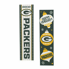 Green Bay Packers 47" Double Sided Leaner, Christmas, NFL, Home