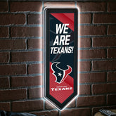 LED Wall Decor, Pennant, Houston Texans, NFL, Home