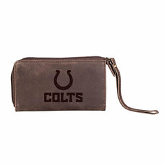 Wristlet Wallet, Brown, Indianapolis Colts, NFL, Home
