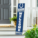 Indianapolis Colts Large Single Sided Leaner, 46", NFL, Home