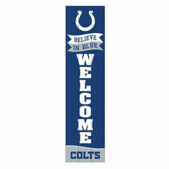 Indianapolis Colts Large Single Sided Leaner, 46", NFL, Home