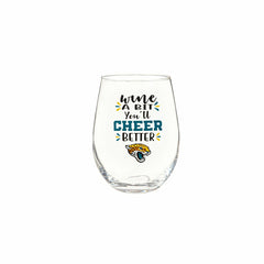 Jacksonville Jaguars, 17oz Boxed Stemless Wine, NFL, Home