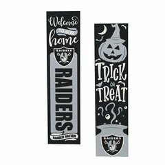 47" Double Sided Leaner, Las Vegas Raiders, Halloween, NFL, Home