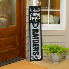 47" Double Sided Leaner, Las Vegas Raiders, Halloween, NFL, Home