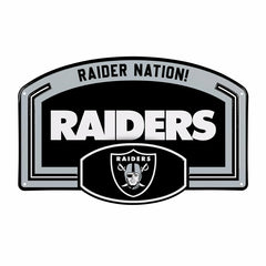 Las Vegas Raiders USA Embossed Steel Wall Sign, 11" x 17", NFL, Home