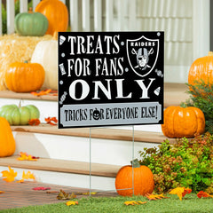 Las Vegas Raiders Yard Sign, Halloween Treats for Fans, NFL, Home