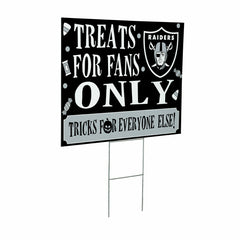Las Vegas Raiders Yard Sign, Halloween Treats for Fans, NFL, Home