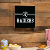 Las Vegas Raiders Wood Wall Sign, 12x12, NFL, Home