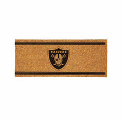 Las Vegas Raiders Extra Large One Color Coir Mat, 60"x24", NFL
