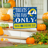 Los Angeles Rams Yard Sign, Halloween Treats for Fans, NFL, Home