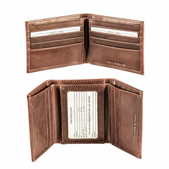Los Angeles Rams, Bi-Fold and Tri-Fold Wallet Gift Set, Brown, NFL, Home