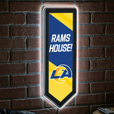 LED Wall Decor, Pennant, Los Angeles Rams, NFL, Home